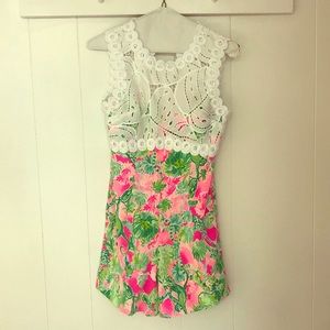MOVING SALE! NWT Lilly Pulitzer Romper Size 00